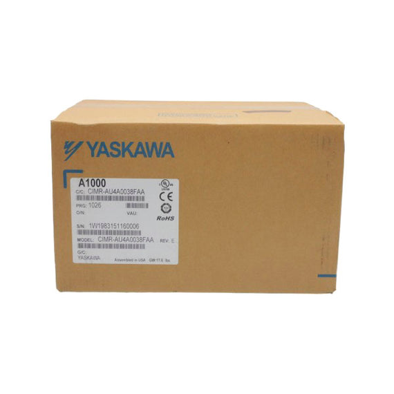 YASKAWA CIMR-AU4A0038FAA REV. E NSFS