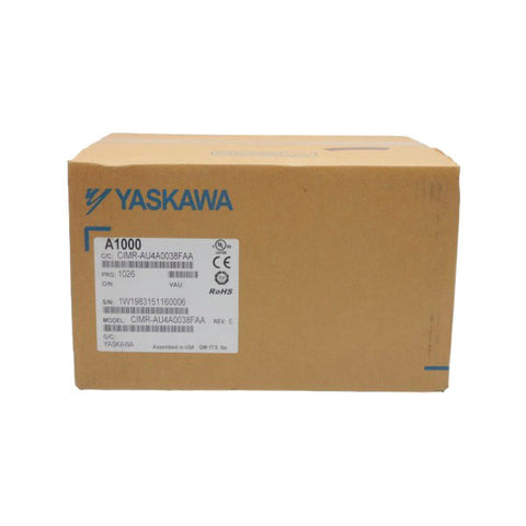 YASKAWA CIMR-AU4A0038FAA REV. E NSFS