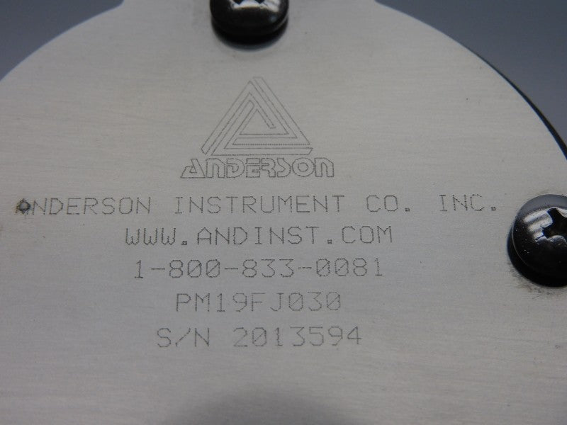 ANDERSON INSTRUMENT PM19FJ030 NSMP