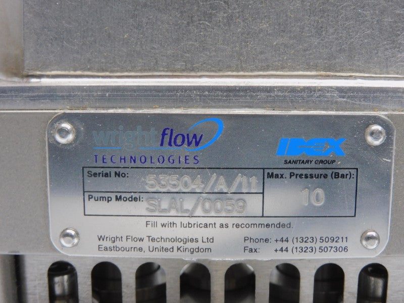 WRIGHTFLOW TECH. SLAL/0059 NSNP