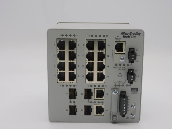 ALLEN BRADLEY 1783-BMS20CA SER. A VER. 01 48VDC 0.5-3.0A NSMP