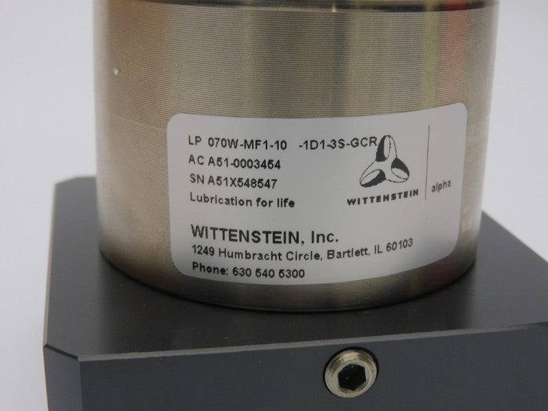 WITTENSTEIN LP070W-MF1-10-1D1-3S-GCR NSMP