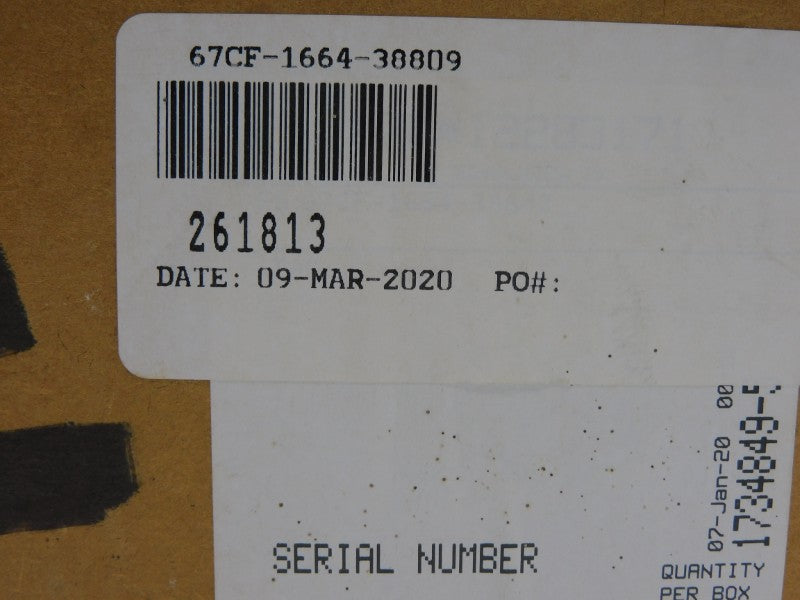 FISHER 67CFSR 67CF-1664-38809 0-35PSI NSMP