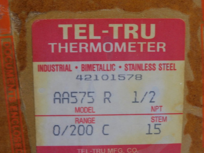 TEL-TRU AA575R 0/200'C 15" NSMP