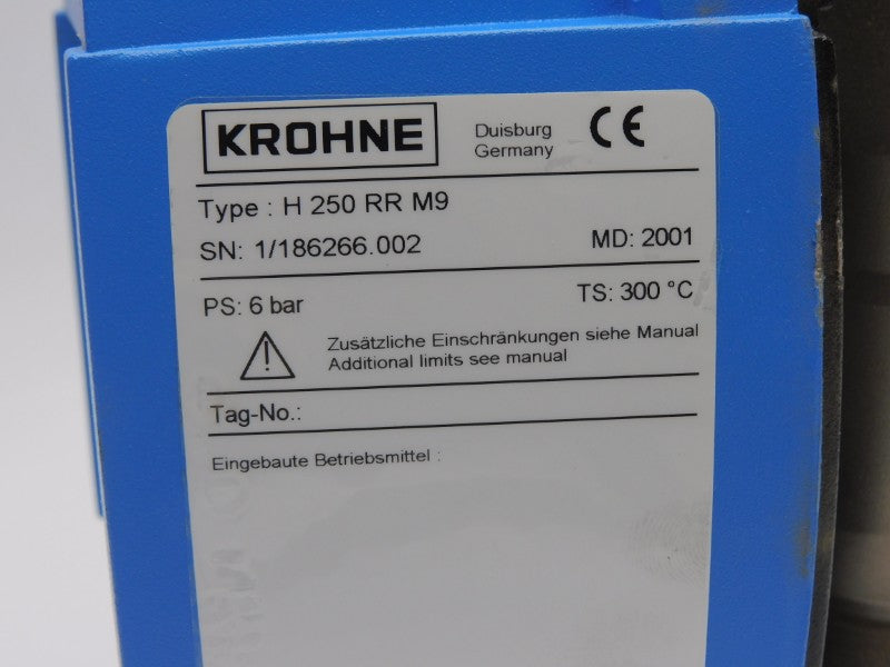 KROHNE H250RRM9 NSNP