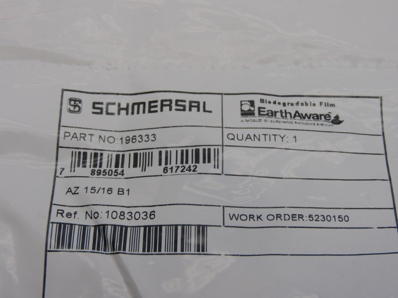SCHMERSAL AZ15/16B1 196333 NSMP