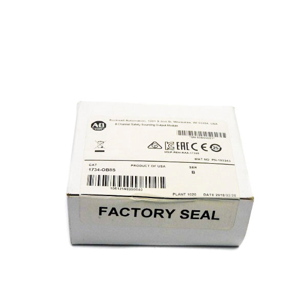 ALLEN BRADLEY 1734-OB8S SER. B DATE: 2018 NSFS