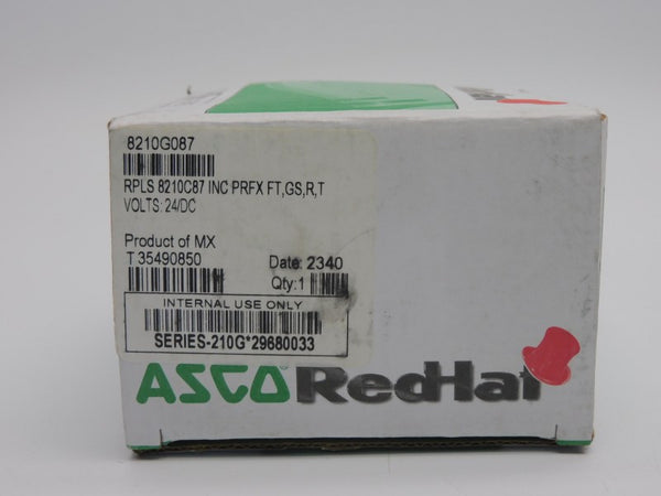ASCO 8210G087 24VDC 40PSI 1/2" NSMP