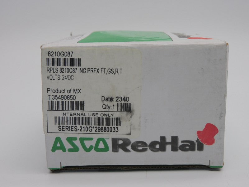 ASCO 8210G087 24VDC 40PSI 1/2" NSMP