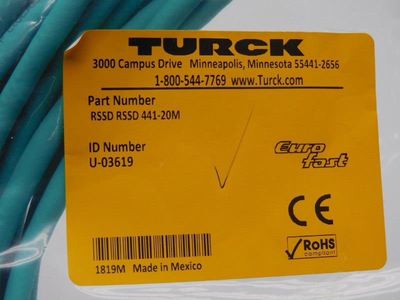 TURCK RSSDRSSD441-20M U-03619 NSMP