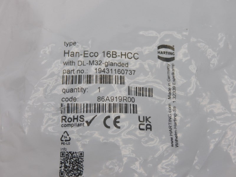 HARTING HAN-ECO16B-HCC 19431160737 NSMP