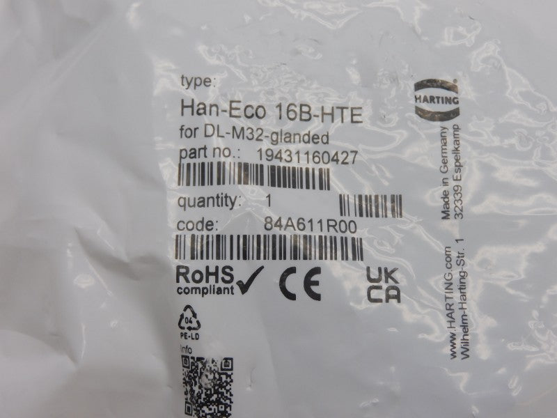 HARTING HAN-ECO16B-HTE 19431160427 NSMP