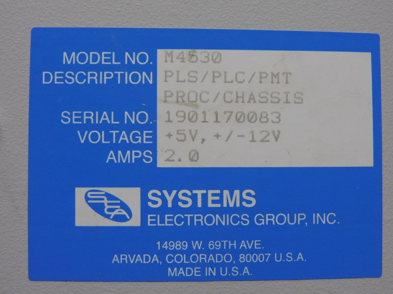 SYSTEMS ELECTRONICS M4530 12V NSNP