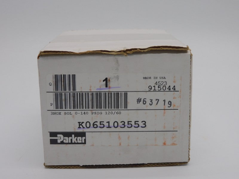 PARKER K065103553 110/120VAC 0-140PSI NSMP