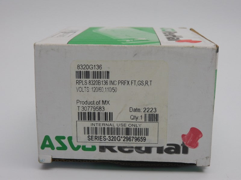 ASCO 8320G136 110/120V 200PSI 1/8" NSMP