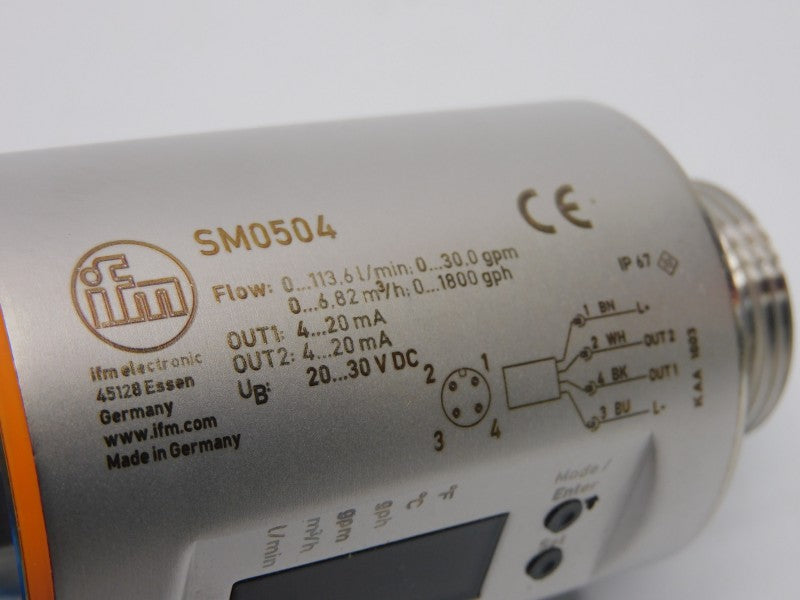 IFM EFECTOR SMR11GGX50KG/US100 SM0504 20-30VDC NSMP