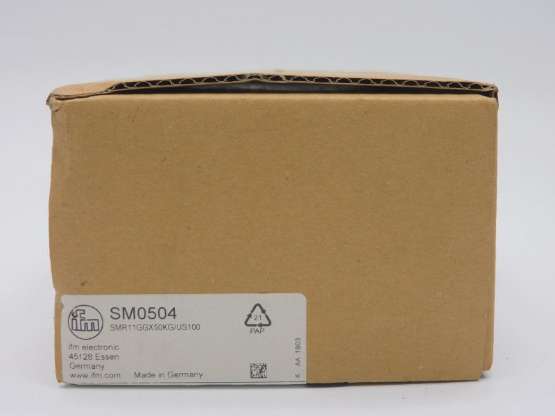 IFM EFECTOR SMR11GGX50KG/US100 SM0504 20-30VDC NSMP