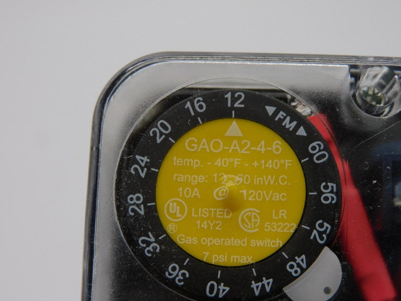 DUNGS GAO-A2-4-6 217088 120VAC 10A NSMP