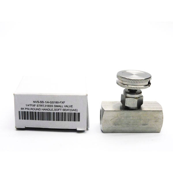 NVS-SS-1/4-GS180-FXF 6000PSI 1/4" NSMP