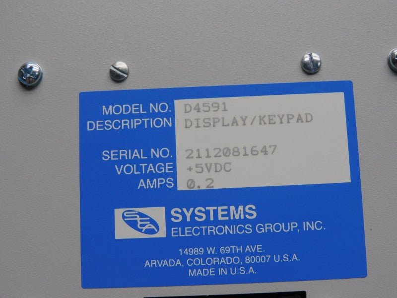 SEA D4591 5VDC 0.2A NSNP