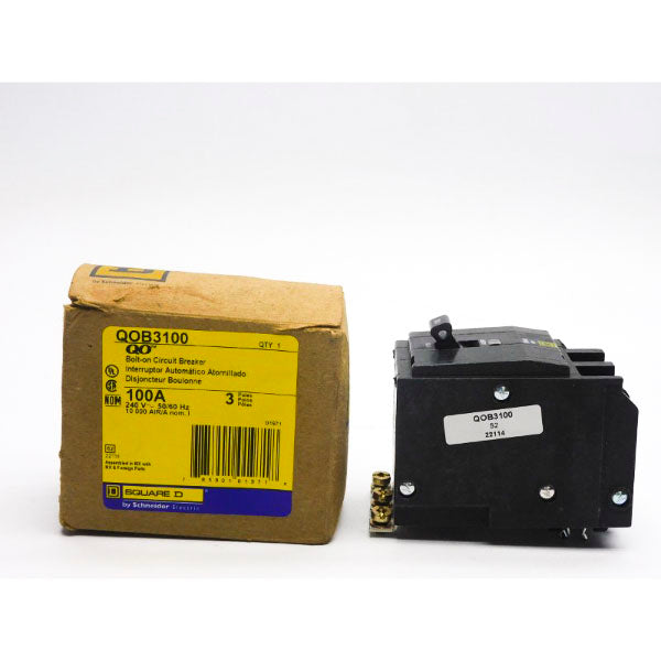 SQUARE D QOB3100 240V 100A (AS PICTURED) NSMP