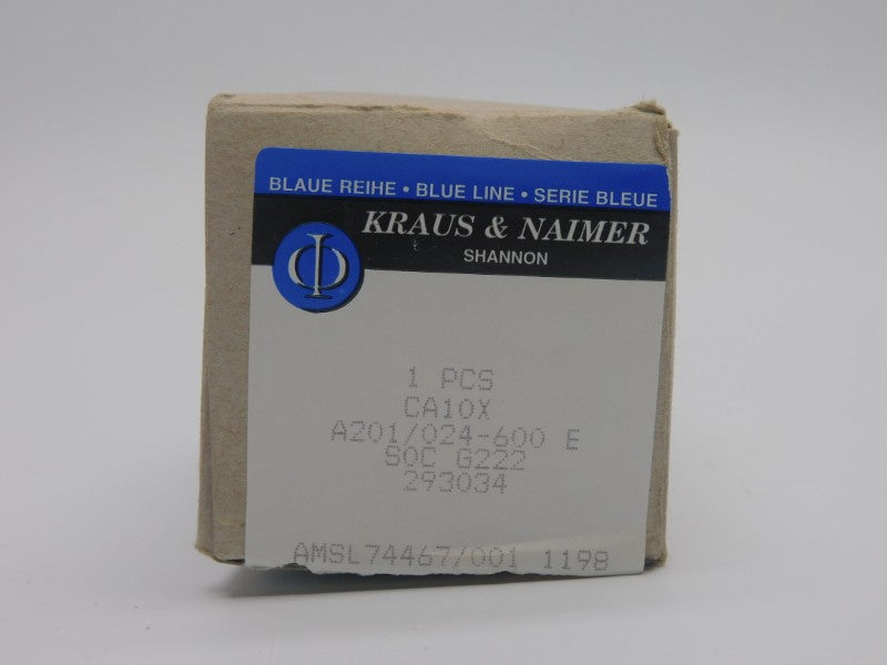 KRAUS&NAIMER CA10X A201/024-600E 600-690V 20A NSMP