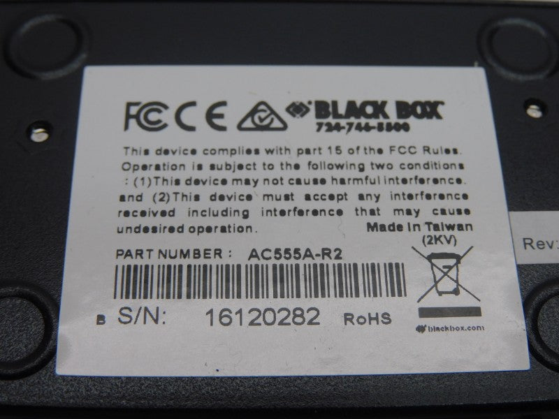 BLACK BOX AC555A-R2 NSNP