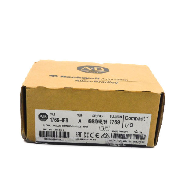 ALLEN BRADLEY 1769-IF8 SER. A F/W 1.1 DATE: 2016 NSFS