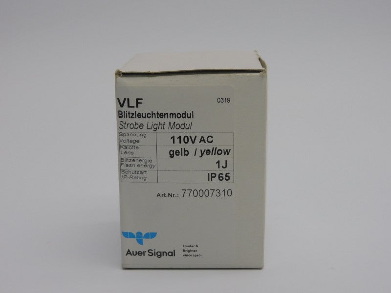 AUER SIGNAL 770007310 VLF 110VAC NSMP