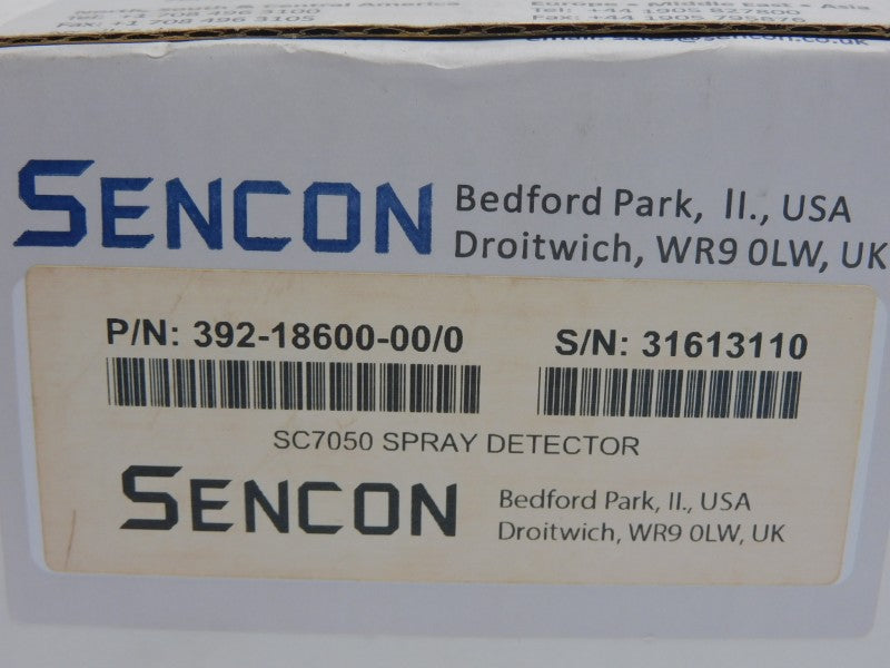 SENCON 392-18600-00/0 SC7050 24VDC NSMP