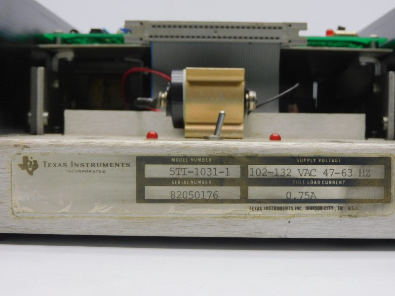 TEXAS INSTRUMENTS 5TI-1031-1 102-132VAC 0.75A (NO COVER/KEY) UNMP