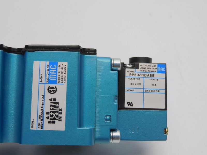 MAC 6521B-000-PP-611DA 24VDC 150PSI NSNP