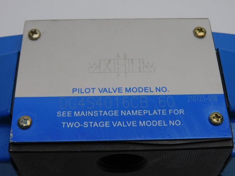 VALVE DG4S4016CB60 210723-018 110/120V .85/.69A NSNP