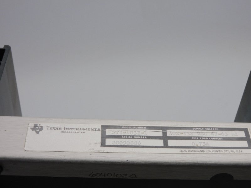 TEXAS INSTRUMENTS 5TI-1032-1 102-132VAC 0.75A UNMP