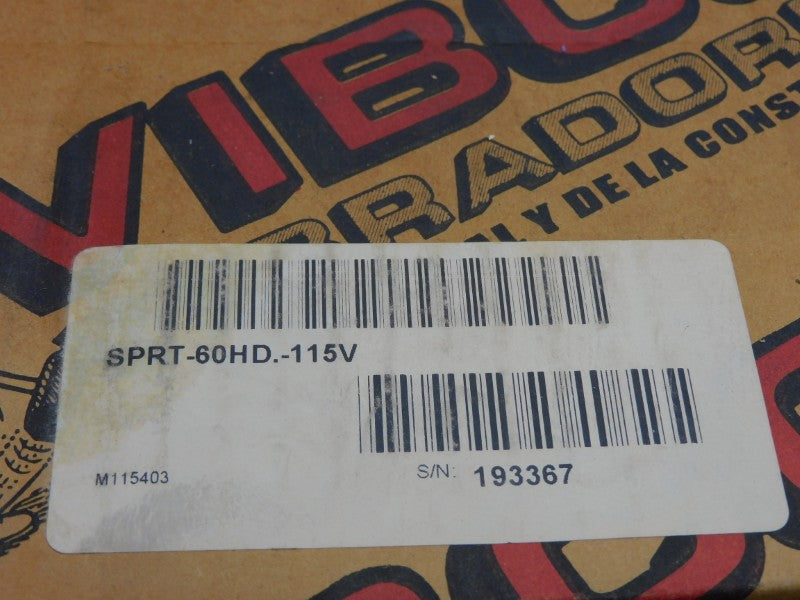VIBCO SPRT-60HD 115V 1.5A NSMP