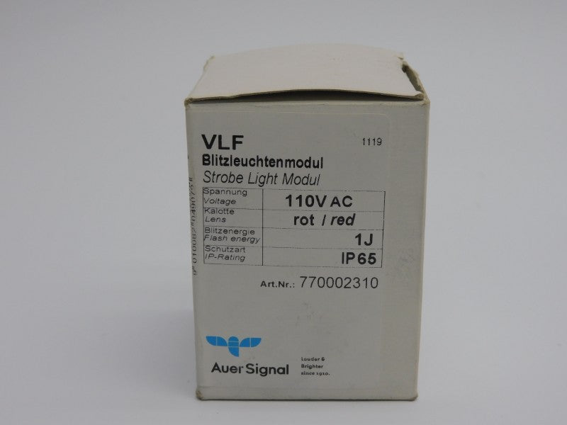 AUER SIGNAL 770002310 VLF 110VAC NSMP