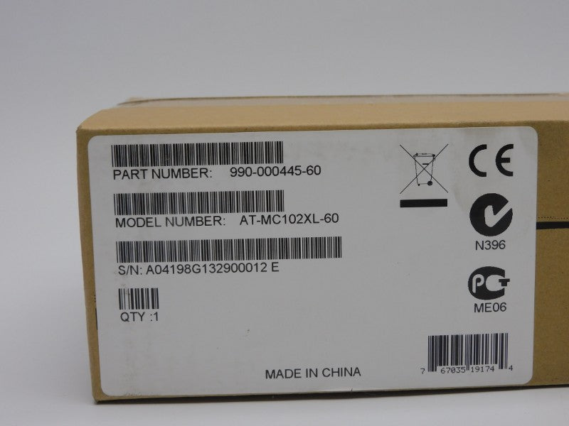 ALLIED TELESIS AT-MC102XL-60 990-000445-60 NSFS