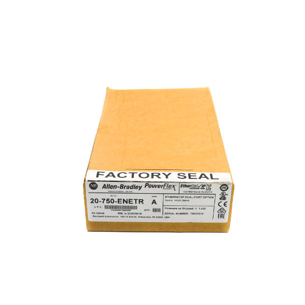 ALLEN BRADLEY 20-750-ENETR SER. A F/W V1.002 14VDC DATE: 2020 NSFS