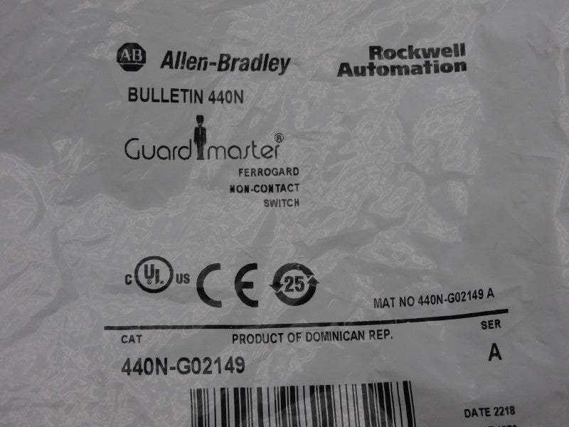 ALLEN BRADLEY 440N-G02149 SER. A 24VDC 1A NSMP