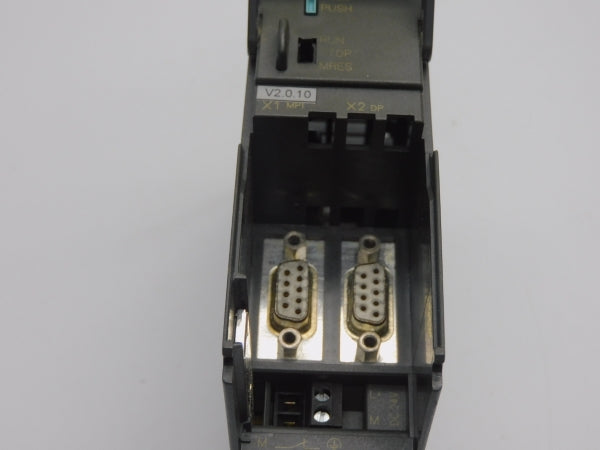 SIEMENS 6ES7315-2AG10-0AB0 VER. 2.0.10 24VDC (AS PICTURED) UNMP