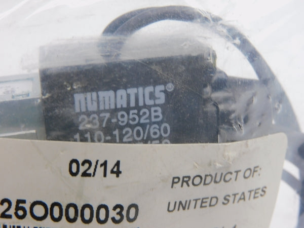 NUMATICS 031SA425O000030 110/120V 150PSI NSMP