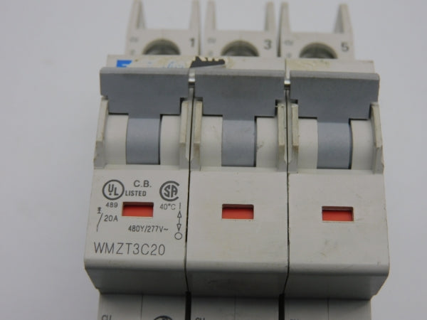 EATON WMZT3C20 277V 20A UNMP