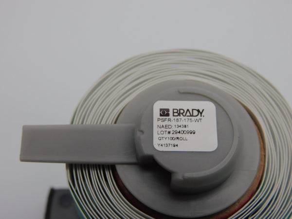 BRADY PSFR-187-175-WT 134381 (PKG OF 100) NSMP