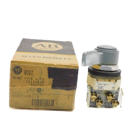 ALLEN BRADLEY 800T-JG11A SER. T (BK/YL) NSMP