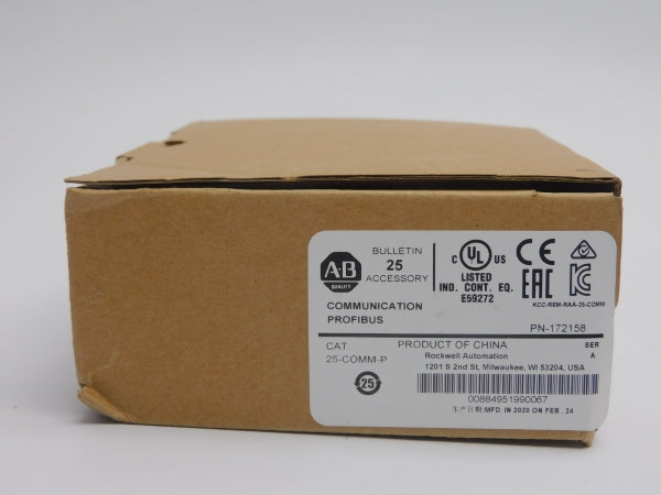 ALLEN BRADLEY 25-COMM-P SER. A F/W V1.001 5VDC (BR/WH) NSMP