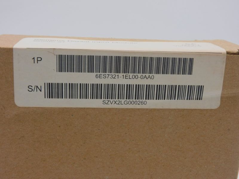 SIEMENS 6ES7321-1EL00-0AA0 VER. 5 NSFS