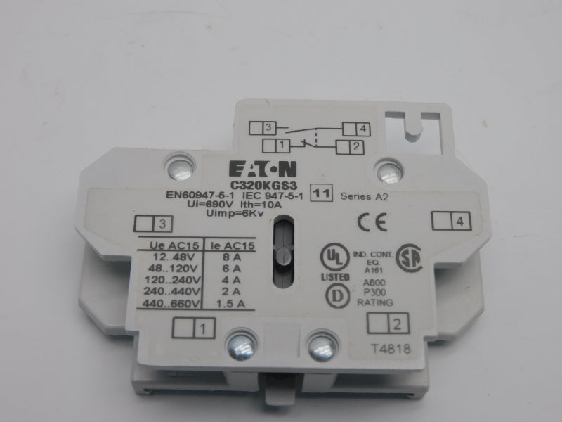 EATON C320KGS3 SER. A2 690V 10A NSMP