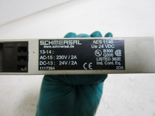 SCHMERSAL SAFETY RELAY AES 1146 UNMP