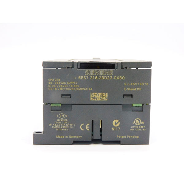 SIEMENS 6ES7216-2BD23-0XB0 85-264VAC 2A UNMP