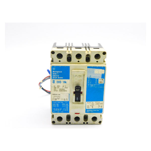 WESTINGHOUSE EHD3060 A1X1LB SER. C 480VAC 60A UNMP
